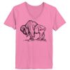 Ladies ComfortSoft ® V Neck Tee Thumbnail