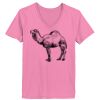 Ladies ComfortSoft ® V Neck Tee Thumbnail