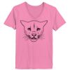 Ladies ComfortSoft ® V Neck Tee Thumbnail