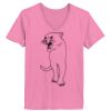 Ladies ComfortSoft ® V Neck Tee Thumbnail