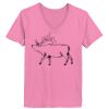 Ladies ComfortSoft ® V Neck Tee Thumbnail