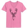 Ladies ComfortSoft ® V Neck Tee Thumbnail