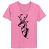 Ladies ComfortSoft ® V Neck Tee Thumbnail