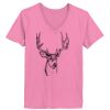 Ladies ComfortSoft ® V Neck Tee Thumbnail