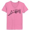 Ladies ComfortSoft ® V Neck Tee Thumbnail