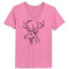 Ladies ComfortSoft ® V Neck Tee Thumbnail