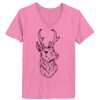 Ladies ComfortSoft ® V Neck Tee Thumbnail