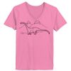 Ladies ComfortSoft ® V Neck Tee Thumbnail