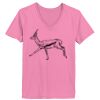 Ladies ComfortSoft ® V Neck Tee Thumbnail