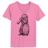 Ladies ComfortSoft ® V Neck Tee Thumbnail