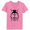 Ladies ComfortSoft ® V Neck Tee Thumbnail