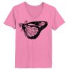 Ladies ComfortSoft ® V Neck Tee Thumbnail