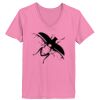 Ladies ComfortSoft ® V Neck Tee Thumbnail