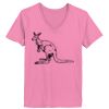 Ladies ComfortSoft ® V Neck Tee Thumbnail