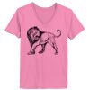 Ladies ComfortSoft ® V Neck Tee Thumbnail