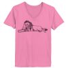 Ladies ComfortSoft ® V Neck Tee Thumbnail