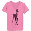 Ladies ComfortSoft ® V Neck Tee Thumbnail