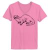 Ladies ComfortSoft ® V Neck Tee Thumbnail