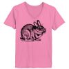 Ladies ComfortSoft ® V Neck Tee Thumbnail