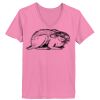 Ladies ComfortSoft ® V Neck Tee Thumbnail