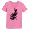 Ladies ComfortSoft ® V Neck Tee Thumbnail