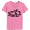 Ladies ComfortSoft ® V Neck Tee Thumbnail