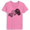 Ladies ComfortSoft ® V Neck Tee Thumbnail