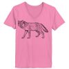 Ladies ComfortSoft ® V Neck Tee Thumbnail