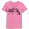 Ladies ComfortSoft ® V Neck Tee Thumbnail