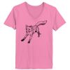 Ladies ComfortSoft ® V Neck Tee Thumbnail