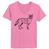 Ladies ComfortSoft ® V Neck Tee Thumbnail