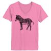 Ladies ComfortSoft ® V Neck Tee Thumbnail