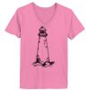 Ladies ComfortSoft ® V Neck Tee Thumbnail