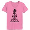 Ladies ComfortSoft ® V Neck Tee Thumbnail