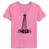 Ladies ComfortSoft ® V Neck Tee Thumbnail