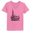 Ladies ComfortSoft ® V Neck Tee Thumbnail