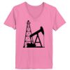 Ladies ComfortSoft ® V Neck Tee Thumbnail