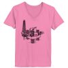 Ladies ComfortSoft ® V Neck Tee Thumbnail