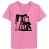 Ladies ComfortSoft ® V Neck Tee Thumbnail