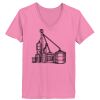 Ladies ComfortSoft ® V Neck Tee Thumbnail