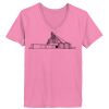 Ladies ComfortSoft ® V Neck Tee Thumbnail