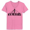 Ladies ComfortSoft ® V Neck Tee Thumbnail