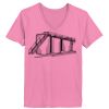 Ladies ComfortSoft ® V Neck Tee Thumbnail