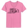 Ladies ComfortSoft ® V Neck Tee Thumbnail