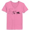 Ladies ComfortSoft ® V Neck Tee Thumbnail