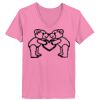 Ladies ComfortSoft ® V Neck Tee Thumbnail