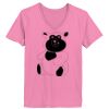 Ladies ComfortSoft ® V Neck Tee Thumbnail