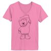 Ladies ComfortSoft ® V Neck Tee Thumbnail