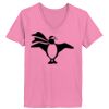 Ladies ComfortSoft ® V Neck Tee Thumbnail