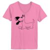 Ladies ComfortSoft ® V Neck Tee Thumbnail